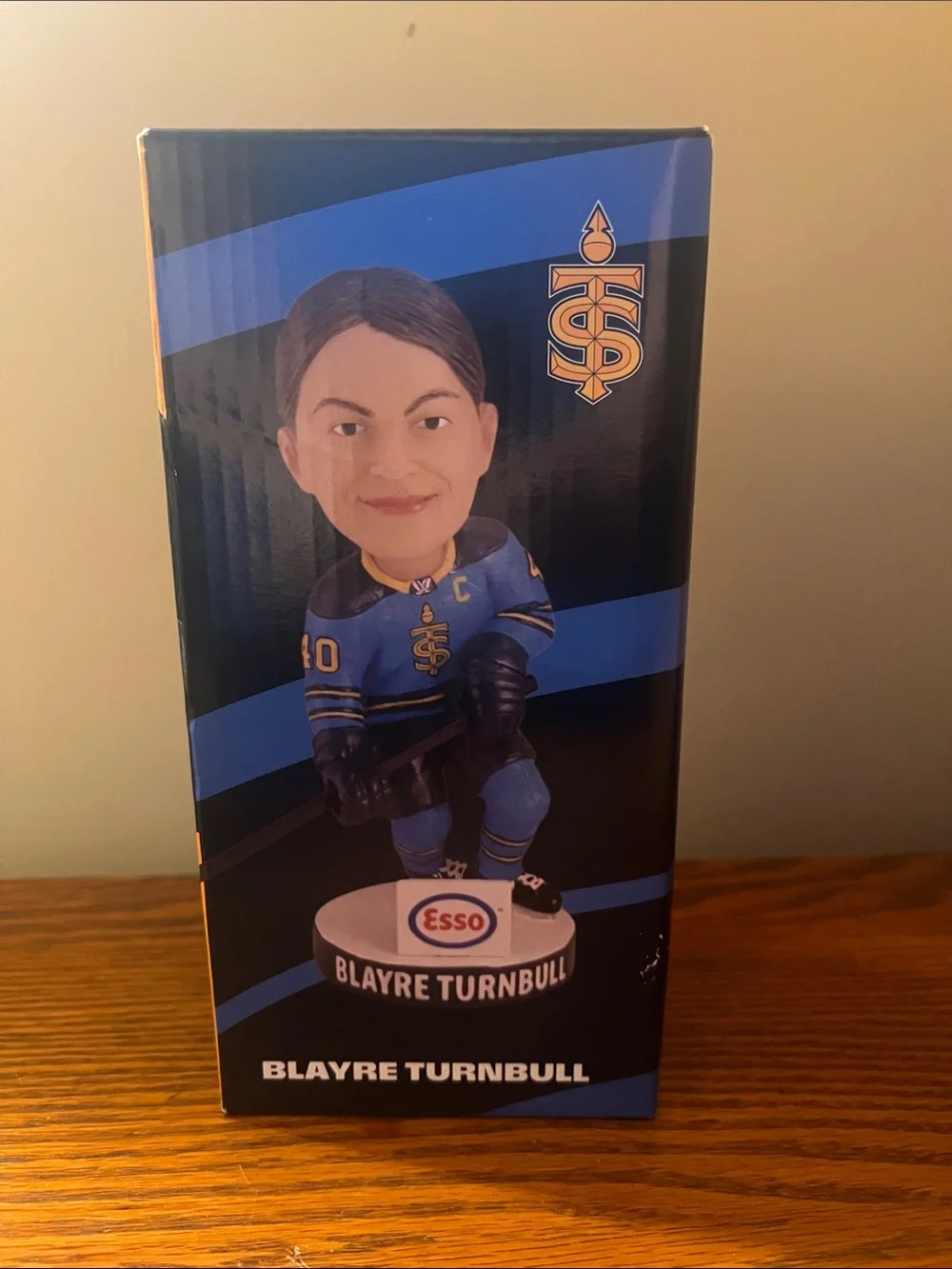 Blayre Turnbull Blue Hockey Bobblehead by - Picture 1 of 5